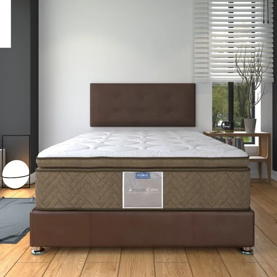 Colchón Restonic King Size Ortopedico + Box LG