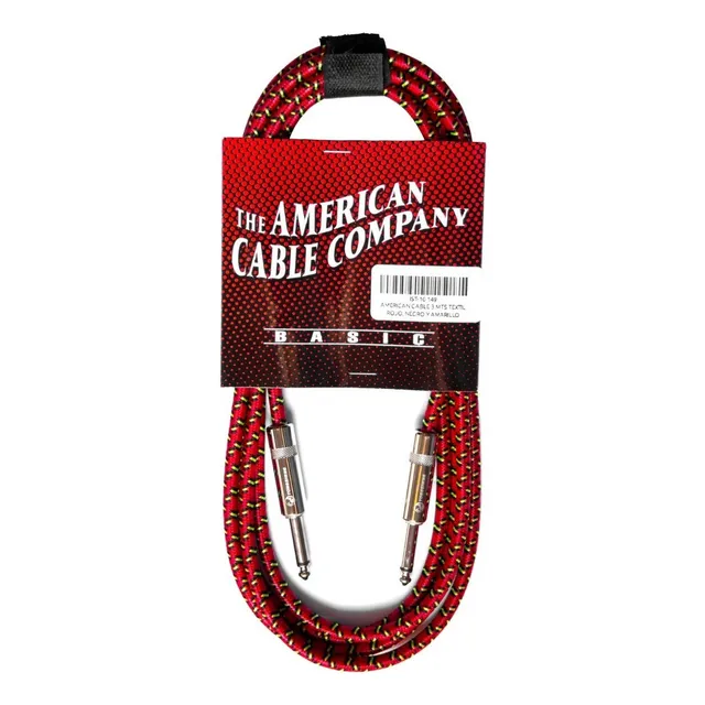 American Cable Ist-10 149 Instrumento Guitarra Bajo 3 Metros