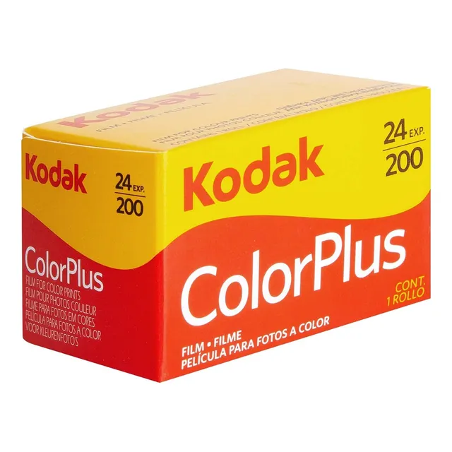 Película Kodak Color Plus 200 Color Print 24 Exp