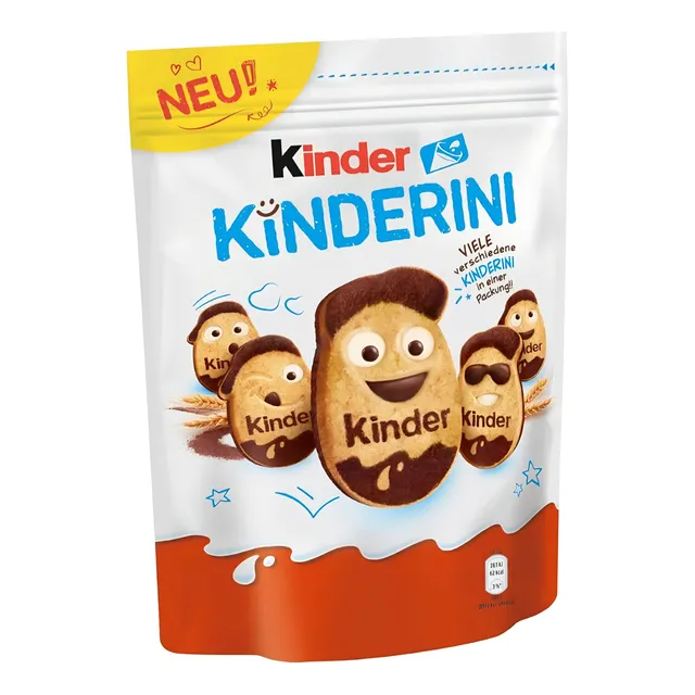 Galletas Kinder Kinderini Cookies De Chocolate Sin Sal 250g