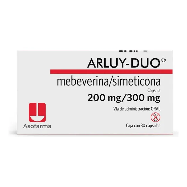 Arluy-duo Pastillas Mebeverina/simeticona 30 Unidades
