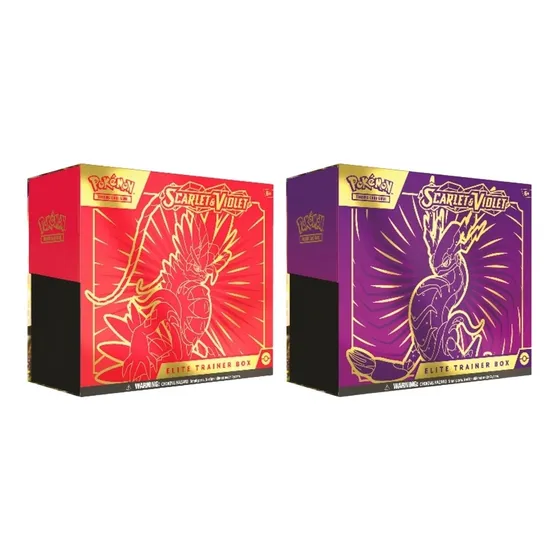 Pokemon Scarlet & Violet (base Set) Elite Trainer Box  Inglés