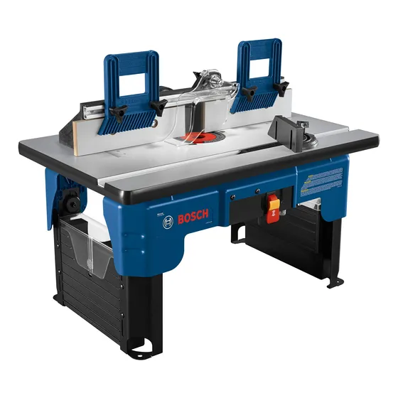 Mesa Fresadora Bosch Ra1141 Portátil Con Tapa De Mdf Laminad