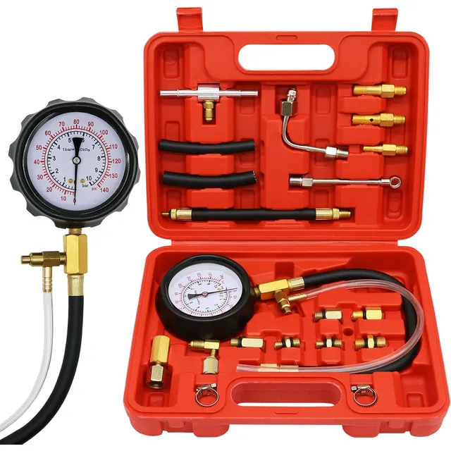 Medidor De Pressao Medidor De Cilindro E Injeção 0-140 Psi