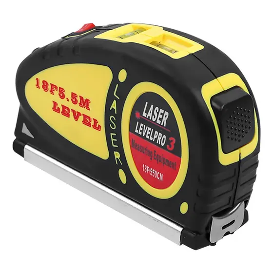 Cinta Láser Pro 03 Nivel Level Métrica Precisa Exactitud