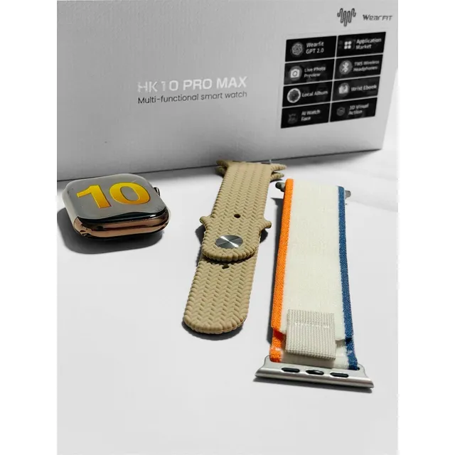 Reloj Inteligente Hk10 Pro Max 2025 Chat Gpt Acc