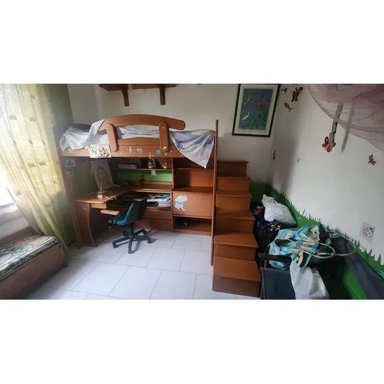 Vendo Cama Individual Con Mueble, Espectacular Y Barato