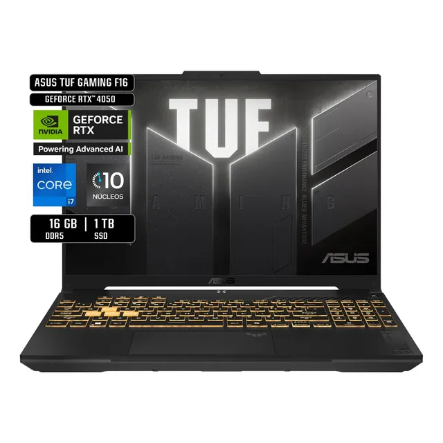 Laptop Asus Tuf Gaming Core I7-13620h Nvidia Rtx 4050 16gb Gris