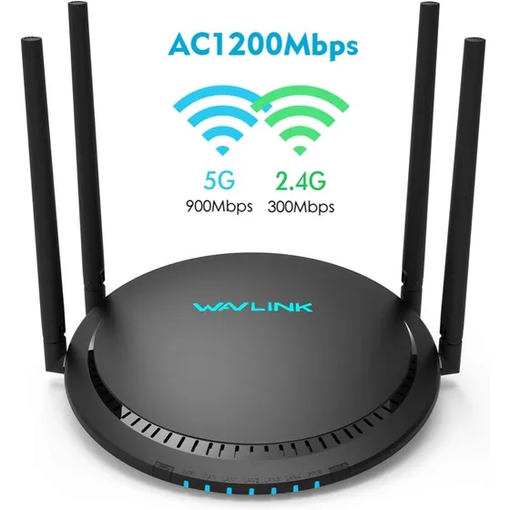 Router Wavlink Ac1200 Rompemuro Wifi Fibra Netuno Inter Aba