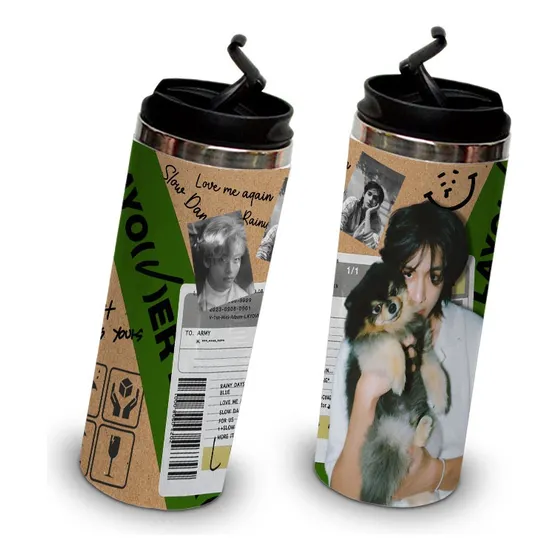 Termo Kpop Bts V Layover Taehyung Tae 