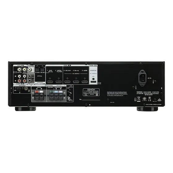 Receiver Denon Avr-x550bt 5.2 Canais 4k Ultra Hd 220v