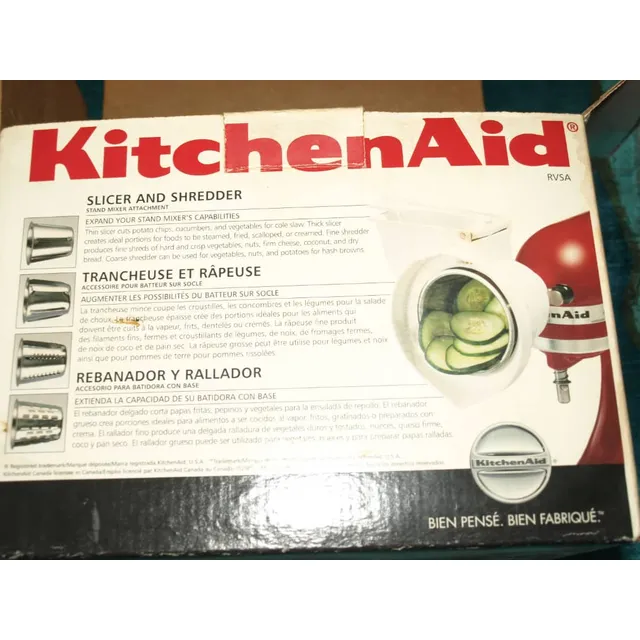 Kitchenaid Accesorio Rebanador Rallador Usado A1