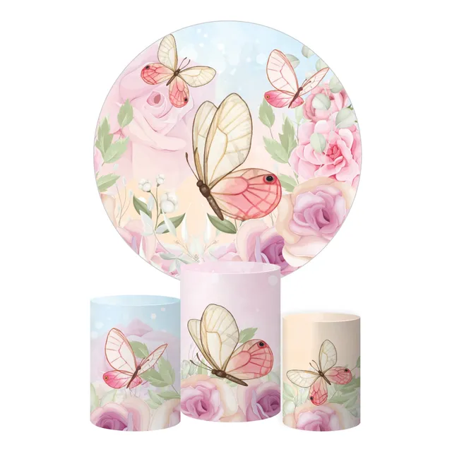 Trio Capa Cilindro + Painel Temas Comemorativos Veste Fácil