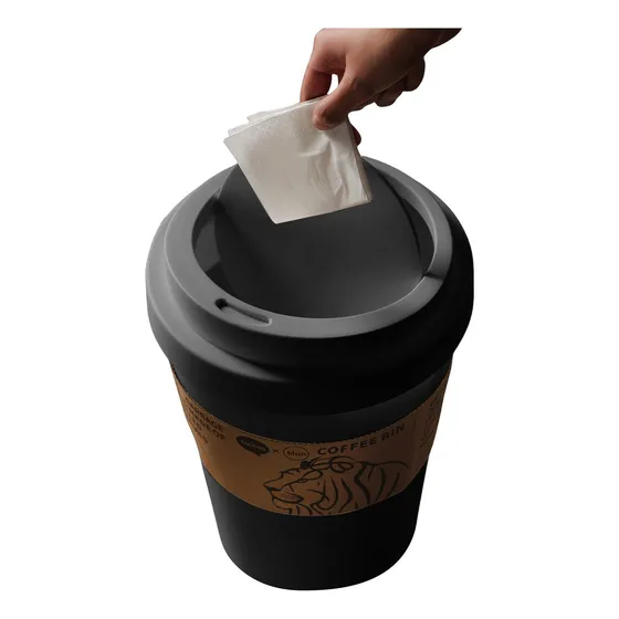 Cubo De Basura Contenedor De Residuos Recipiente Con Tapa Ab