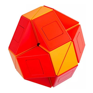 Cubo Mágico Cobra Magic Snake Qiyi 24 Peças Azul Cubo Mágico Cobra Magic Snake Qiyi 24 Peças Azul
