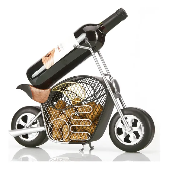 Soporte Corcho Para Vino Vintage Almacenamiento Motocicleta