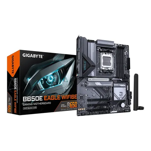 Placa Mãe Gigabyte B850m Eagle Wifi6e Ice, Am5, M-atx, Ddr5