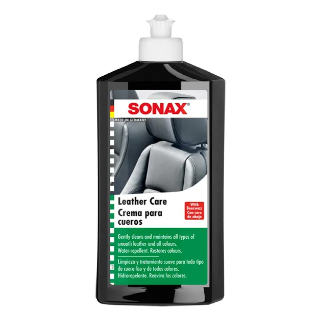 Nueva Crema Para Cueros Sonax 250ml/limpieza/tratamiento.