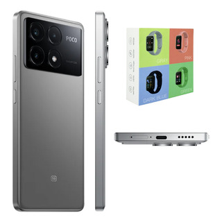 Xiaomi Poco X6 Pro 5g Dual 512gb 12ram Gray + Watch Smart Macaron Xiaomi Poco X6 Pro 5g Dual 512gb 12ram Gray + Watch Smart Macaron