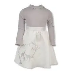 Espectacular Vestido Para Navidad De Niñas  Talla 3