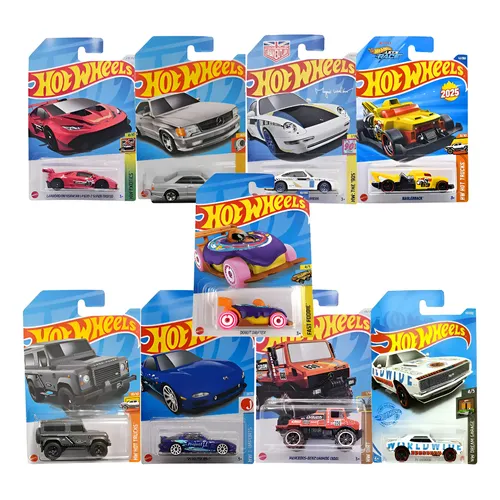 Pacote De 10 Carros Hot Wheels Hvx27 Fast And Furious Para V