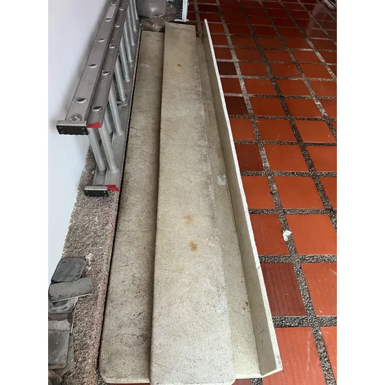Tope De Granito Color Beig Medida Largo 2.90 Por 0.60 Ancho