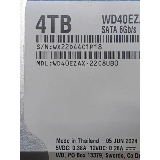 Disco Duro  4tb Mecánico Western Digital Nuevo!!