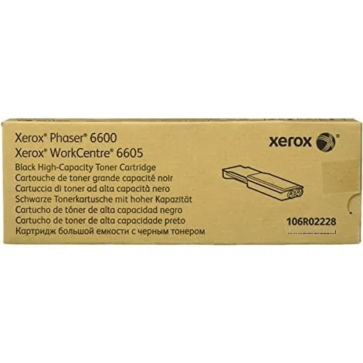 Xerox 106r02228 Phaser 6600 Workcentre 6605 Cartucho De Tóne