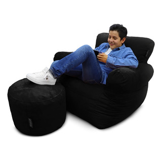 Puff Grande Sillón Individual Reposapies Taburete Adulto Puff Grande Sillón Individual Reposapies Taburete Adulto