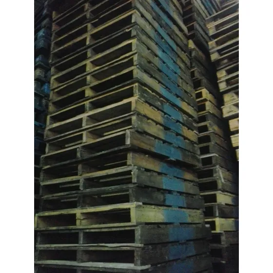 Paleta O Estiba Industrial De Madera  120x120 Mts Para Carga