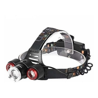 Lanterna De Cabeça T6 Led Cree Profissional Tåtica Recarregå Lanterna De Cabeça T6 Led Cree Profissional Tåtica Recarregå