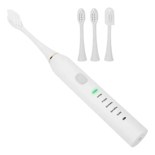 Cepillo Dientes Blanco Electrico Cargador Baño Dental Regalo
