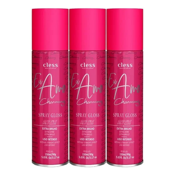 Protetor Térmico Charming Gloss Cless - 3 Unidades