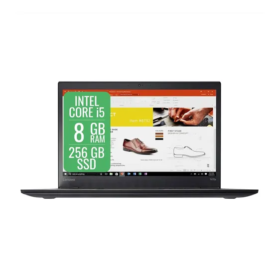 Portátil Lenovo Thinkpad T470s De 14 Pulgadas Fhd