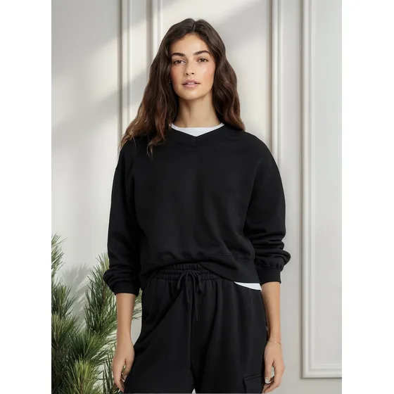 Sudadera Socomfy Con Cuello En V Old Navy Para Mujer