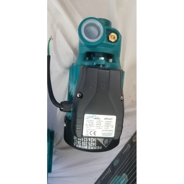 Bomba De Agua 1/2hp Marca Leo (eje De Acero Inoxidable) 110v