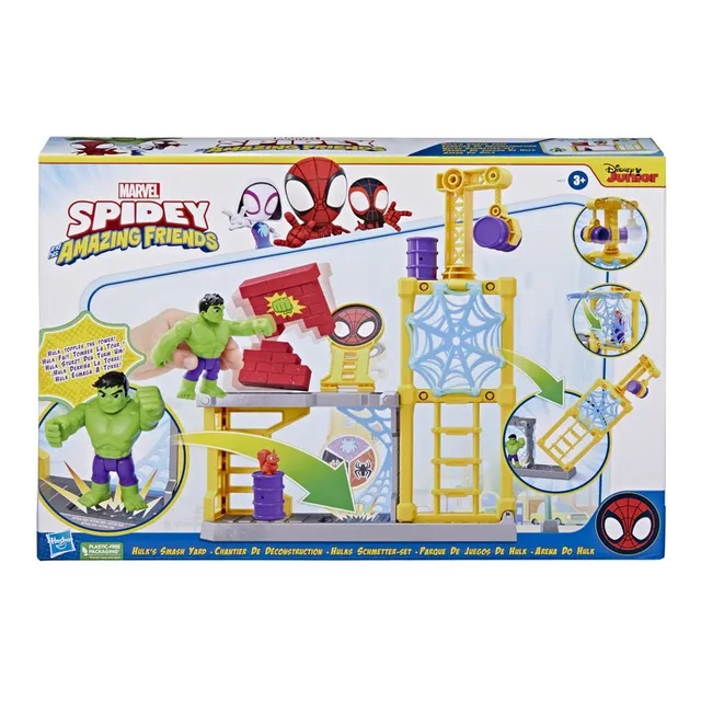 Figura Spidey And Friends Parque De Juegos Hulk