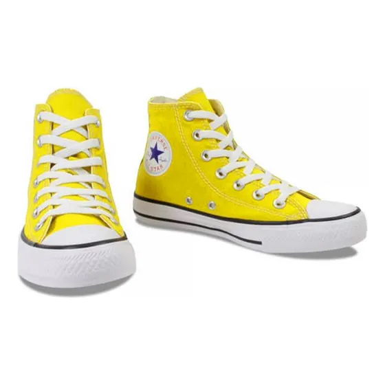 Tenis Clásicos Converse Chuck Taylor En Bota Negros