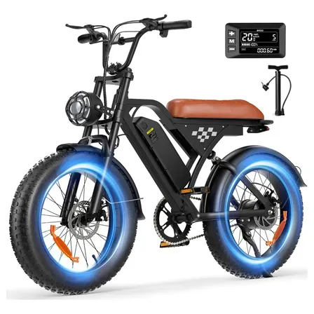 ⚡ TURBINE SEUS DESLOCAMENTOS  

*Bicicleta Elétrica Seyhcooter 750W Preto*  
~R$ 8.999,00~ → *R$ 6.029,00*  
💥 *33% OFF*  

✅ Motor potente de 750W para subidas e terrenos variados  
✅ Bateria de 10.4 Ah com autonomia prolongada para até 35 km/h  
✅ Econo