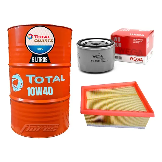 Cambio Aceite 10w40 5l + Kit Filtros Renault Duster 1.6 2.0