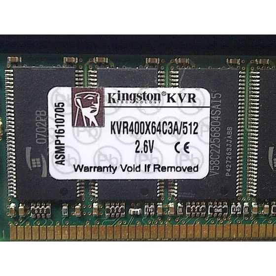 Memoria Pc Dimm 512mb Ddr 400 Kingston Pentium 4 California