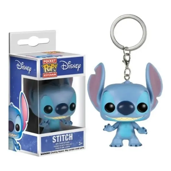 Chaveiro Stitch Funko Pocket Pop! Lilo & Stitch