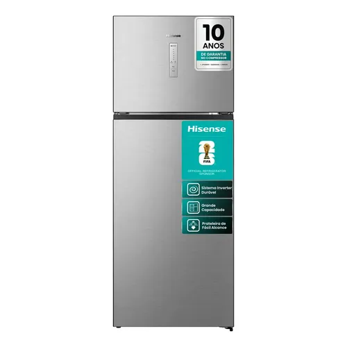 Geladeira Hisense Inverse Inox Frost Free 397l RB-52W | MercadoLivre Geladeira Hisense Inverse Inox Frost Free 397l RB-52W | MercadoLivre
