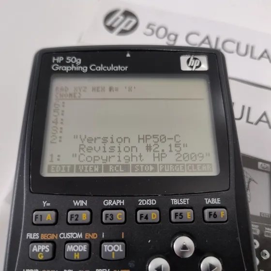 Calculadora Hp 50g Preto