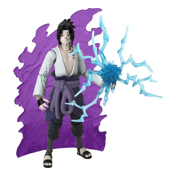 Naruto Shippuden Sasuke Uchiha Curse Mark Bandai Replay