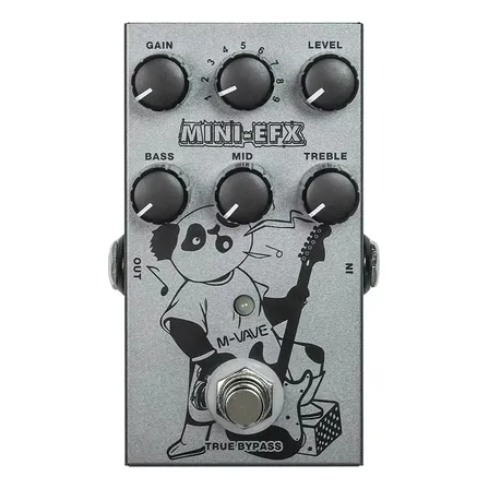 Simulador De Pedal De Efeito De Guitarra Elétrica M-vave Min Preto