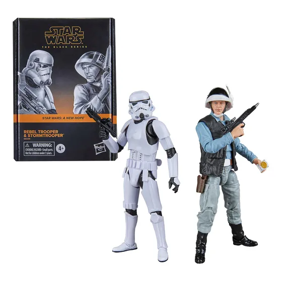 Figura Star Wars Black Series Rebel Trooper Stormtrooper