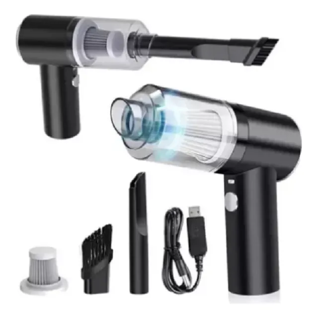Mini Aspiridora Sopladora Inalambrica Recargable 2 In 1 Usb