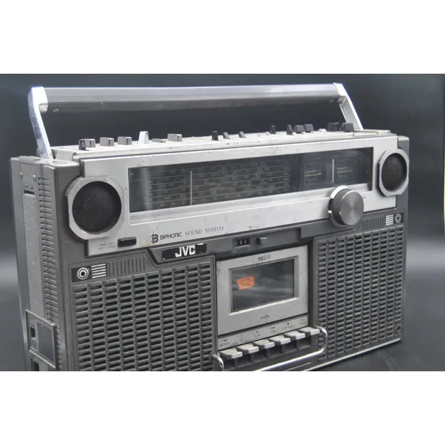 Antiguo Radio Grabador Jvc 828w Vintage Boombox Funciona