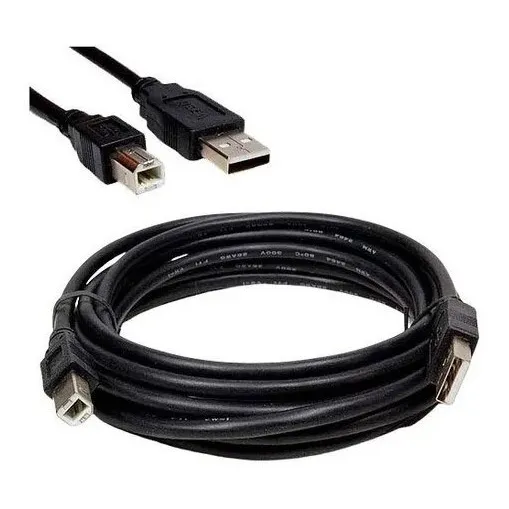Cable Usb 2.0 Para Impresora Laser 1.8m (6 Ft)  Xtech Xtc307